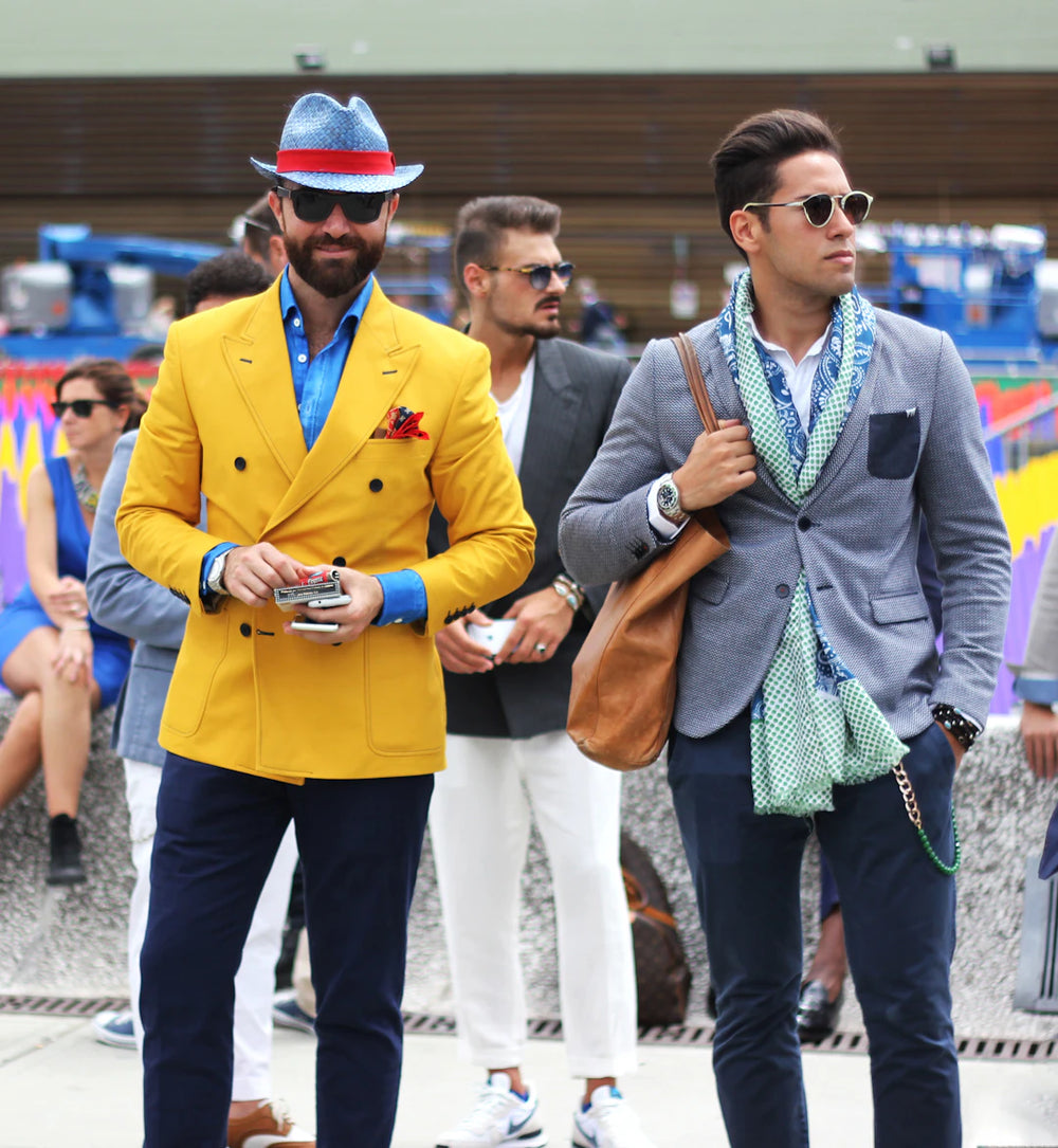 Consejos para Combinar Colores en la Vestimenta Masculina