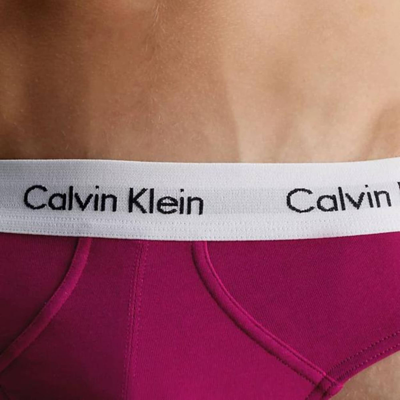 Calzoncillos Calvin Klein Hombre Hip Brief 3Pk · Gris Azul marino · imagen 4