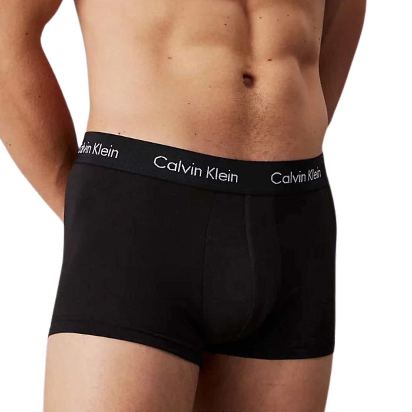 Calzoncillos Calvin Klein Hombre Low Rise Trunk 3Pk · Negro Gris v4 · imagen 5