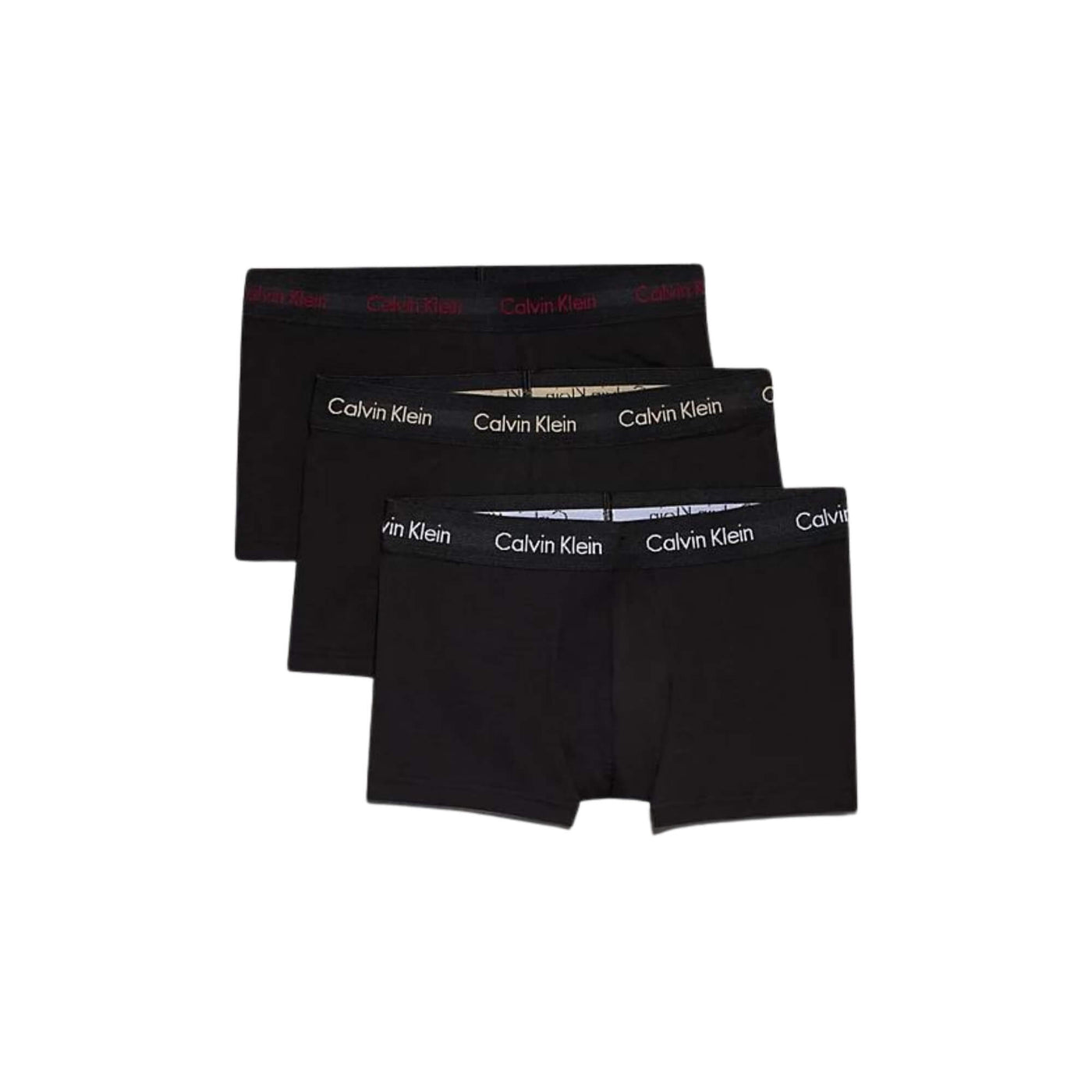 Calzoncillos Calvin Klein Hombre Low Rise Trunk 3Pk · Negro Gris v4 · imagen 6
