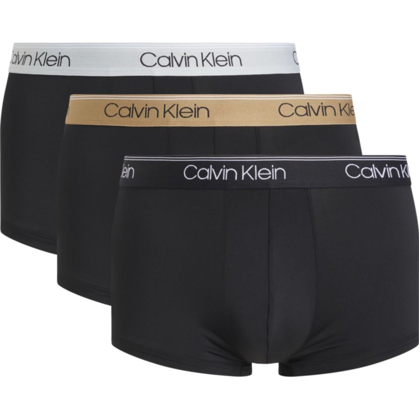 Calzoncillos Calvin Klein Hombre Low Rise Trunk 3Pk · Negro · imagen 1