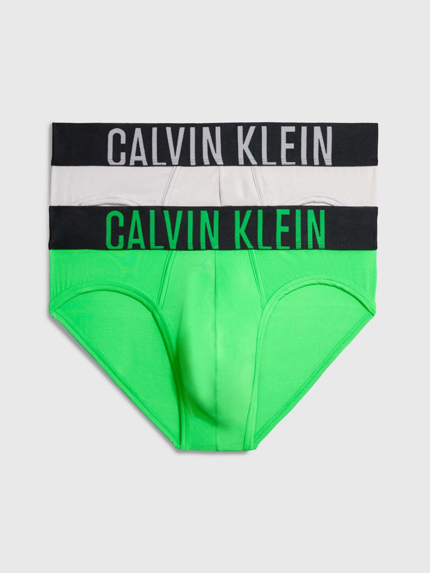 Calzoncillos Hip Brief 2Pk | Calvin Klein · Gris Negro · imagen 3