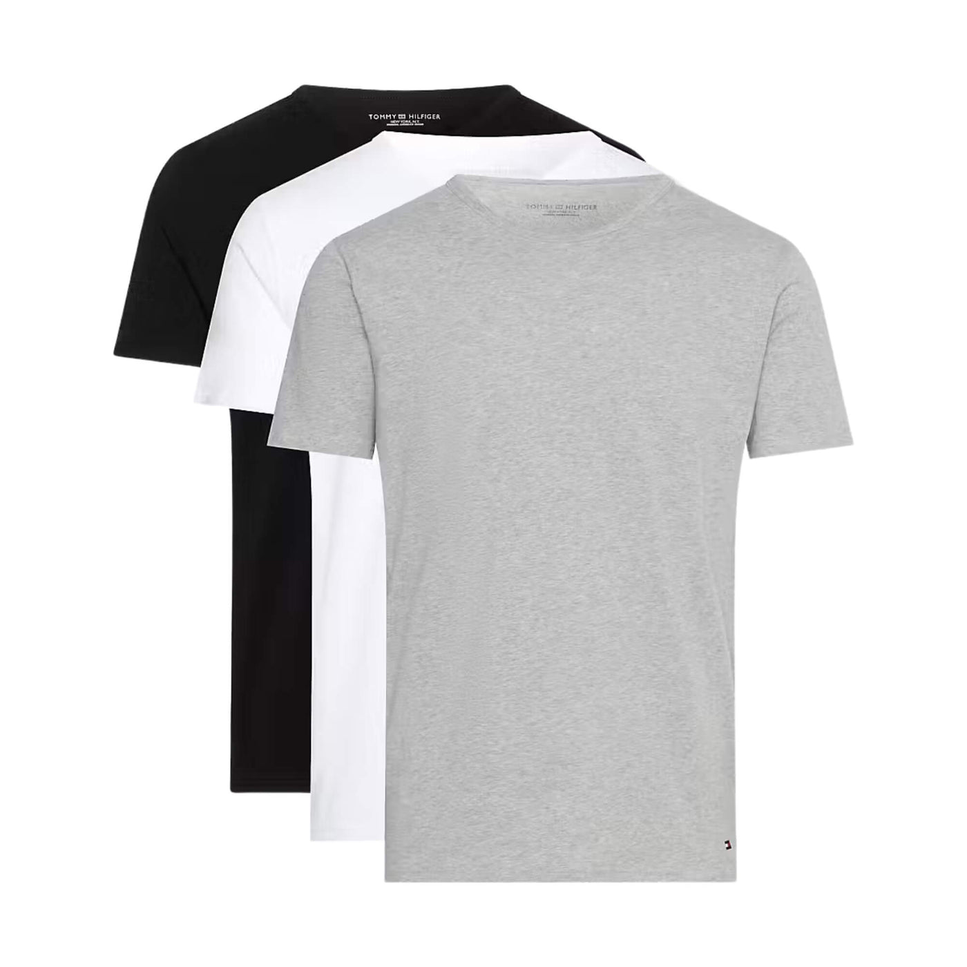 Tommy Hilfiger Camiseta Stretch Cn Tee Ss 3pack · imagen 1
