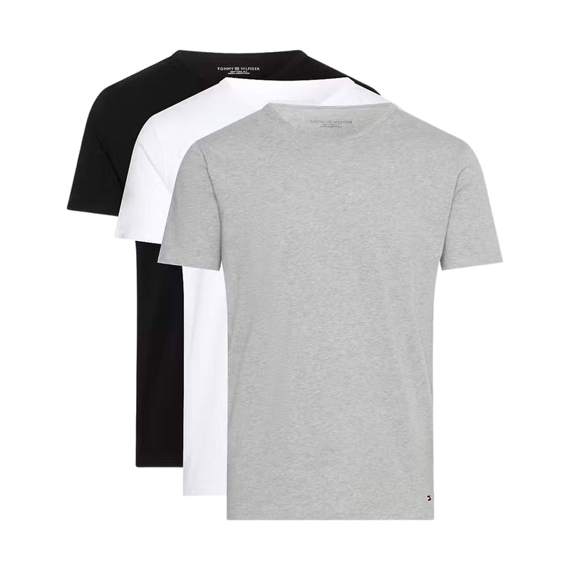 Tommy Hilfiger Camiseta Stretch Cn Tee Ss 3pack