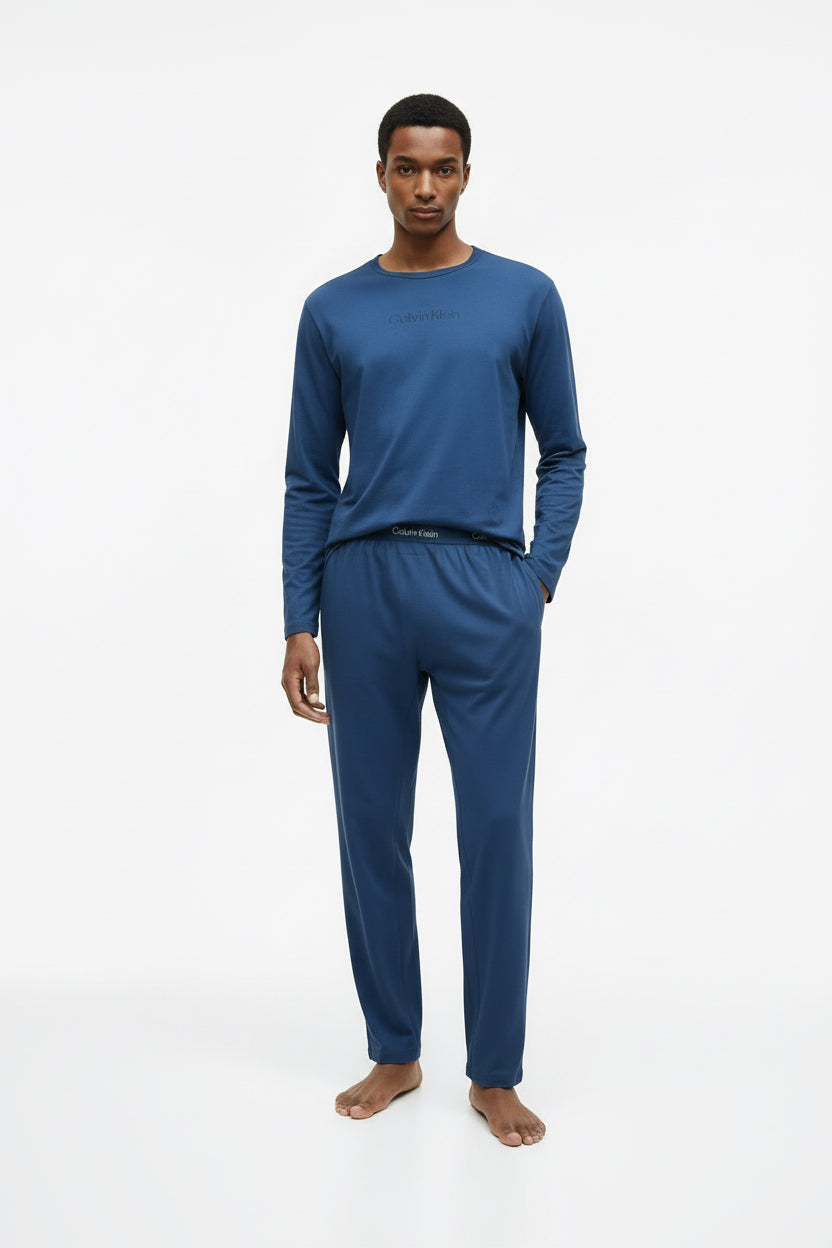 Pijama Icon Ls Tee Jogger Set - 100% Algodón Premium | Calvin Klein · imagen 2