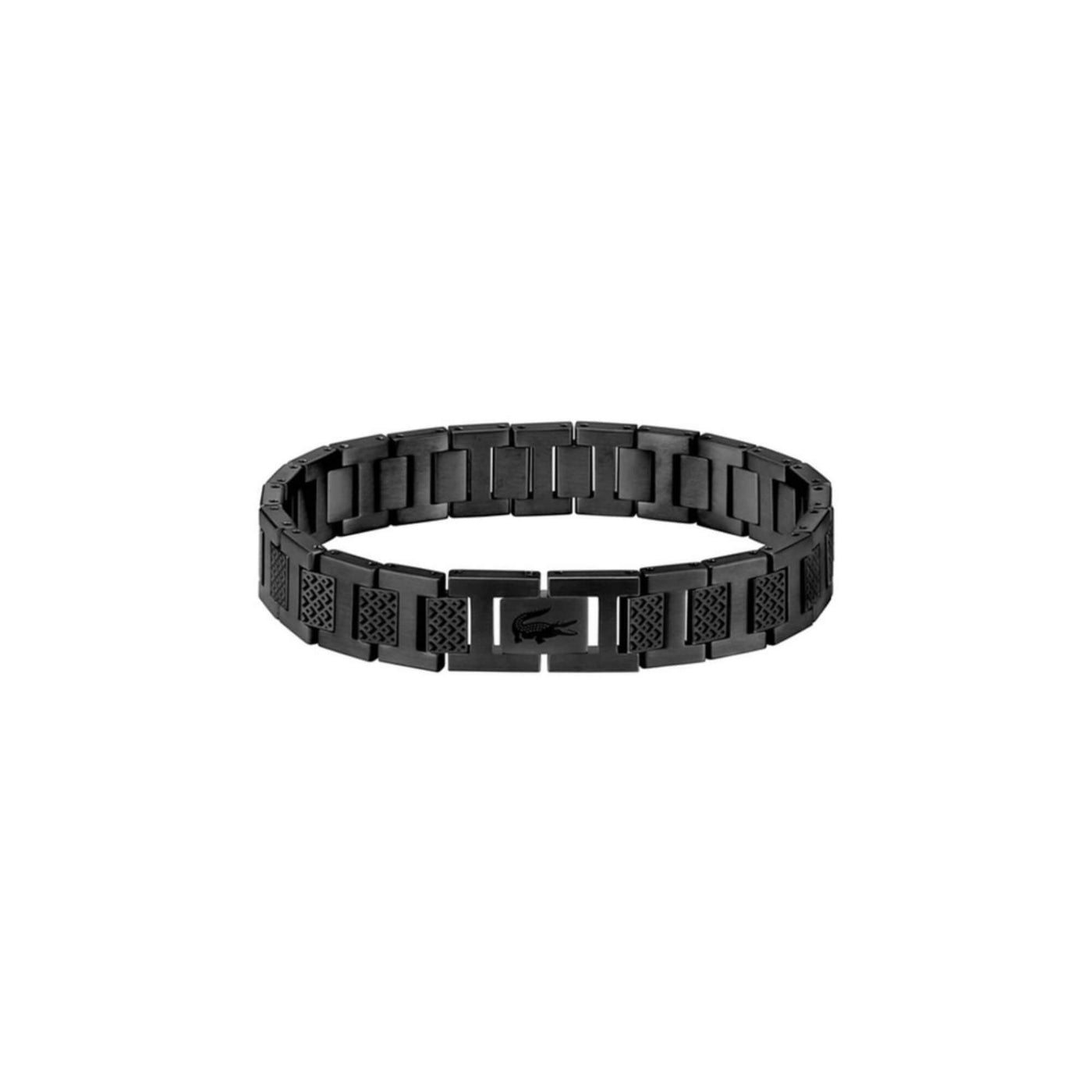 Pulsera Metropole Acero Ionizado Negro | Lacoste · imagen 2