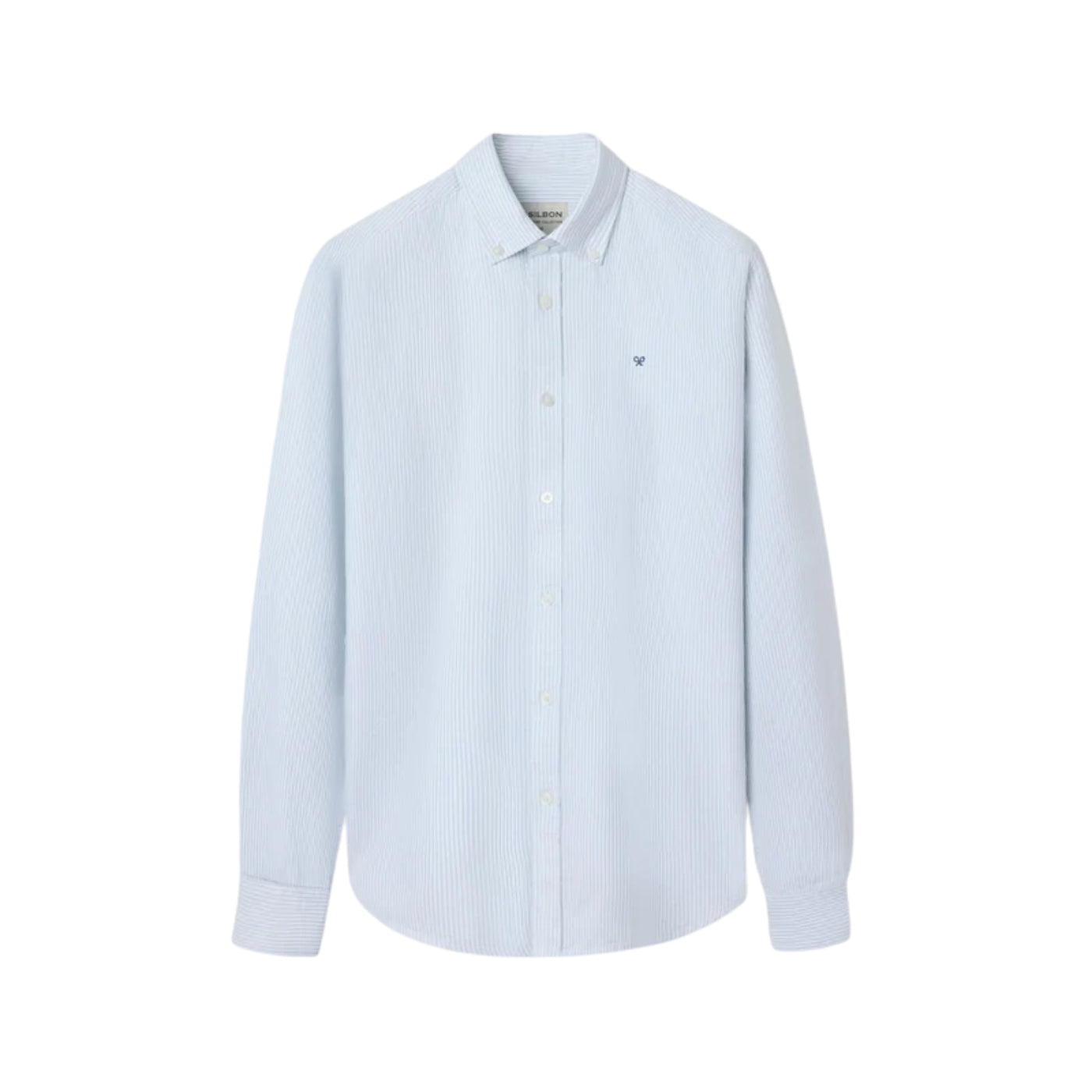 Silbon Camisa Sport Oxford Raqueta Rayas Verde · imagen 3