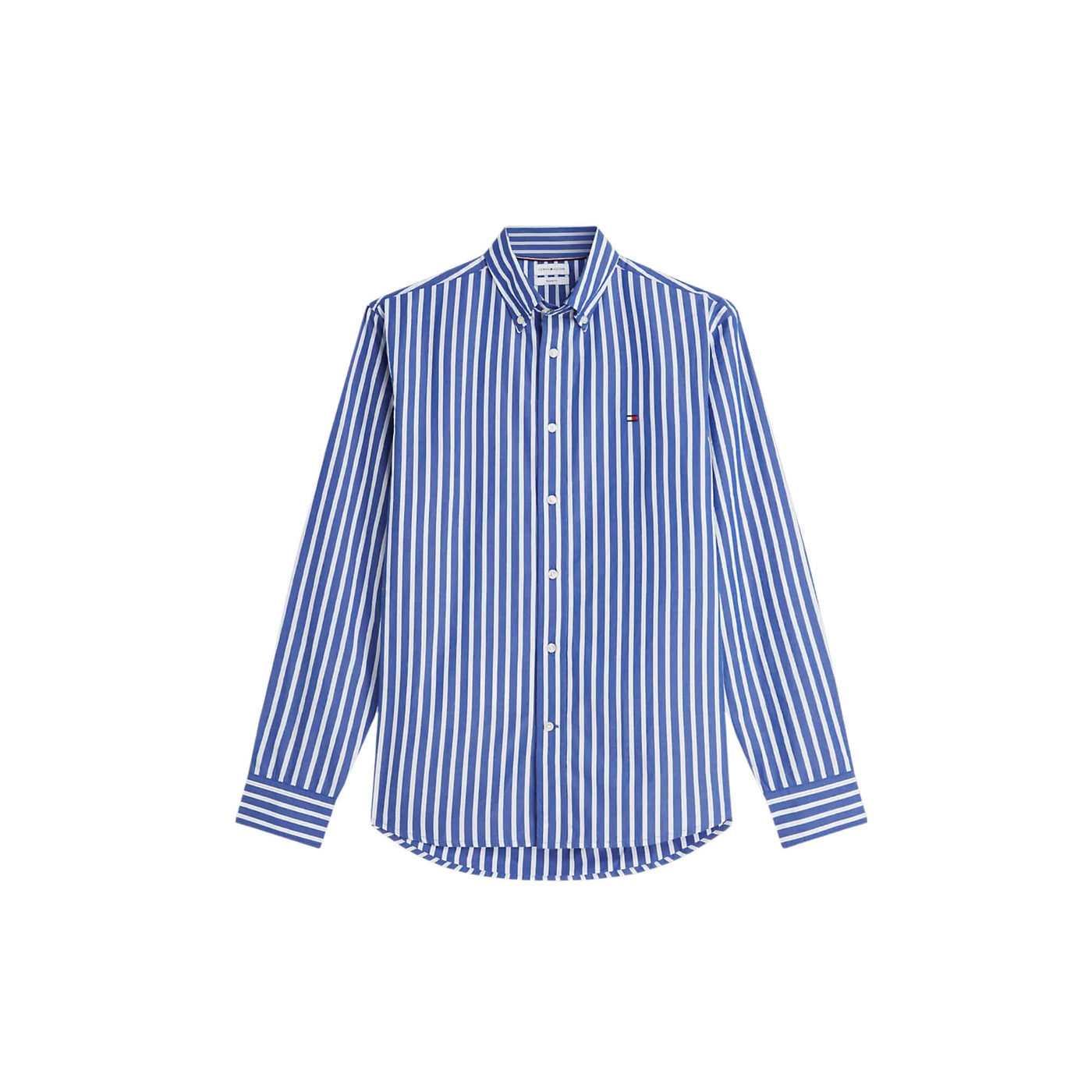 Camisa Tommy Hilfiger Hombre Flex Poplin Rayas Seasonal · imagen 1