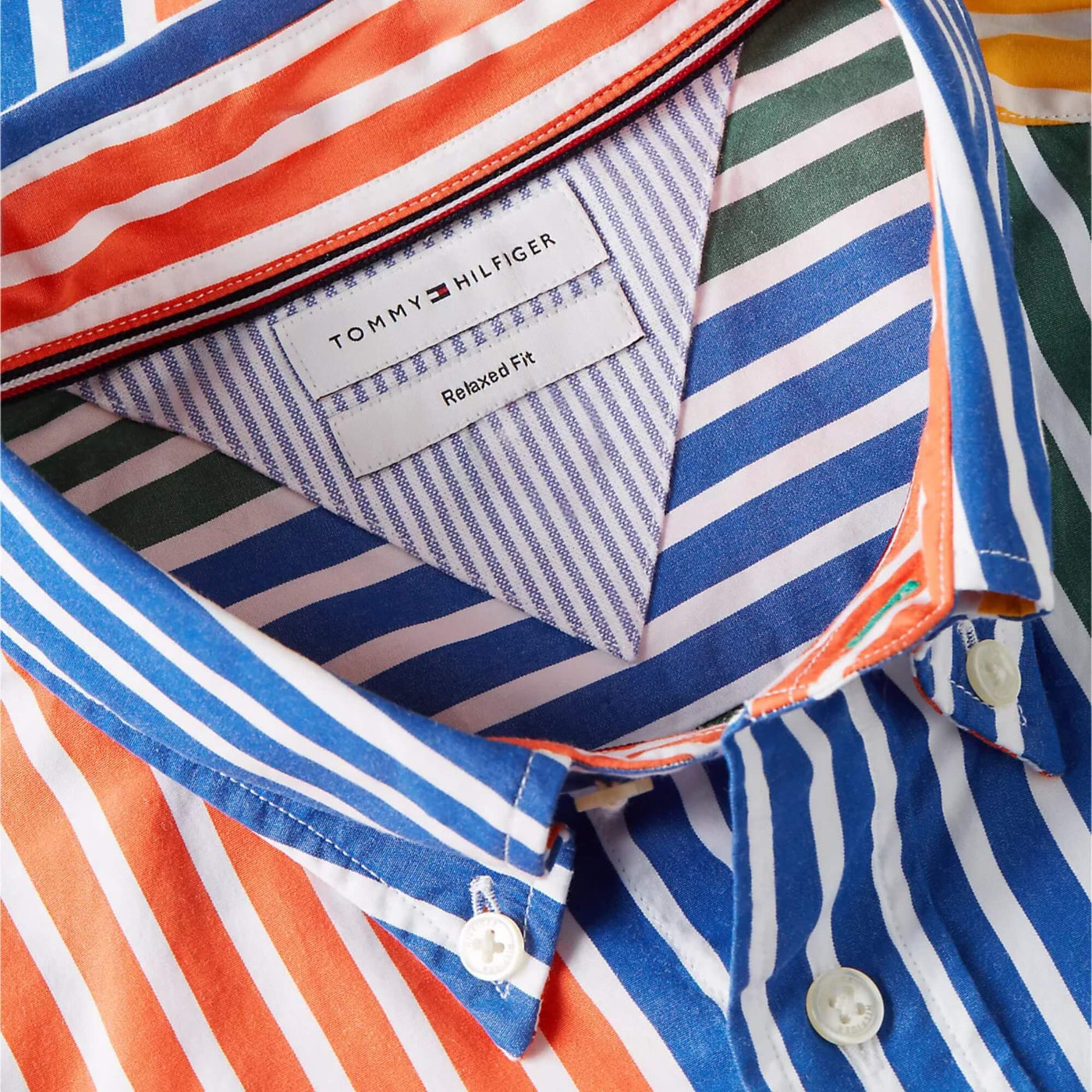 Camisa Tommy Hilfiger Hombre Prep Icon Stripe Relaxed · imagen 2