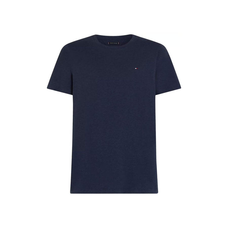 Mw0Mw37268Dv6 Camisetas Tommy Hilfiger Hombre Essential Reg Fit Heather Tee
