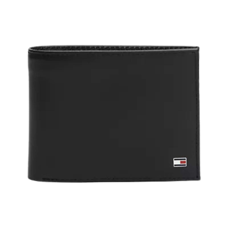 Tommy Hilfiger Cartera Eton Cc Flap Coin Pocket · Negro Gris v2