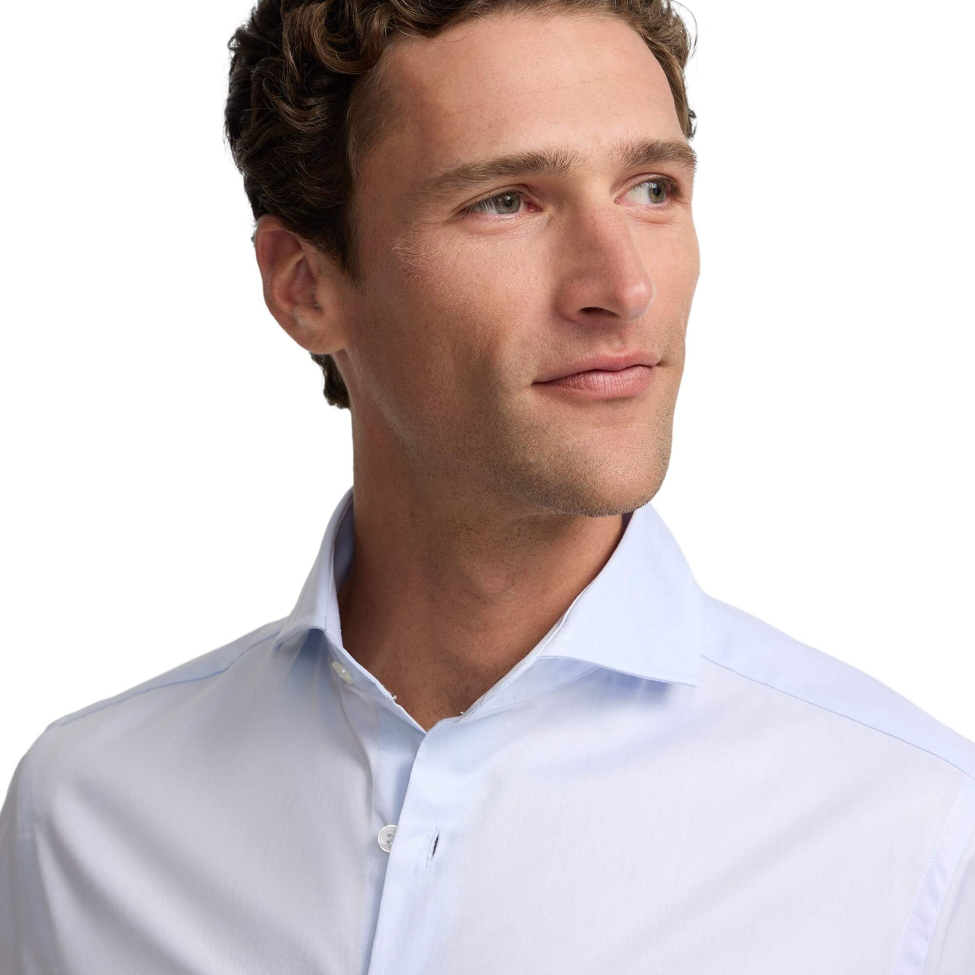 Camisa Vestir Celeste Clara Puño Simple | Silbon · imagen 2