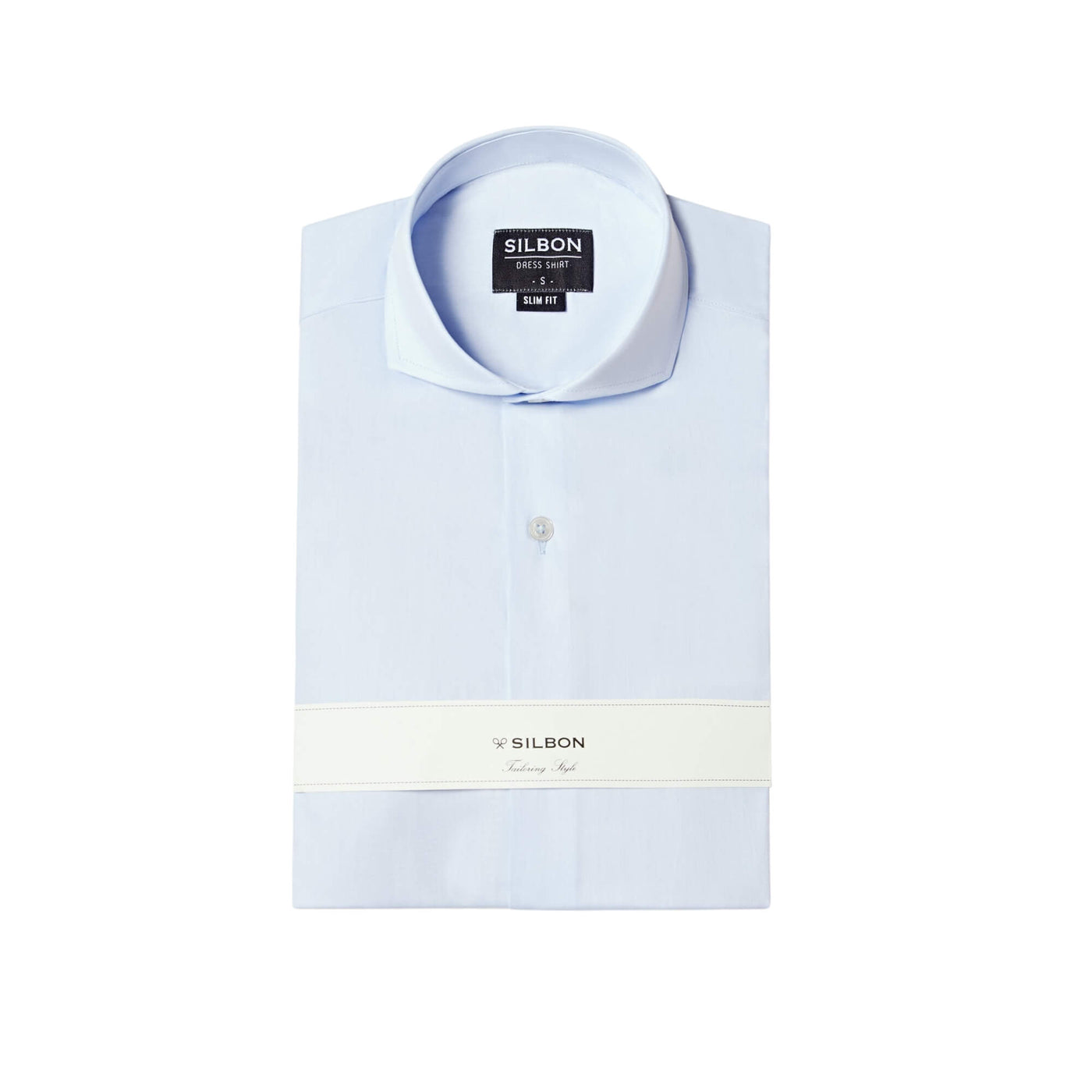 Camisa Vestir Celeste Clara Puño Simple | Silbon · imagen 3