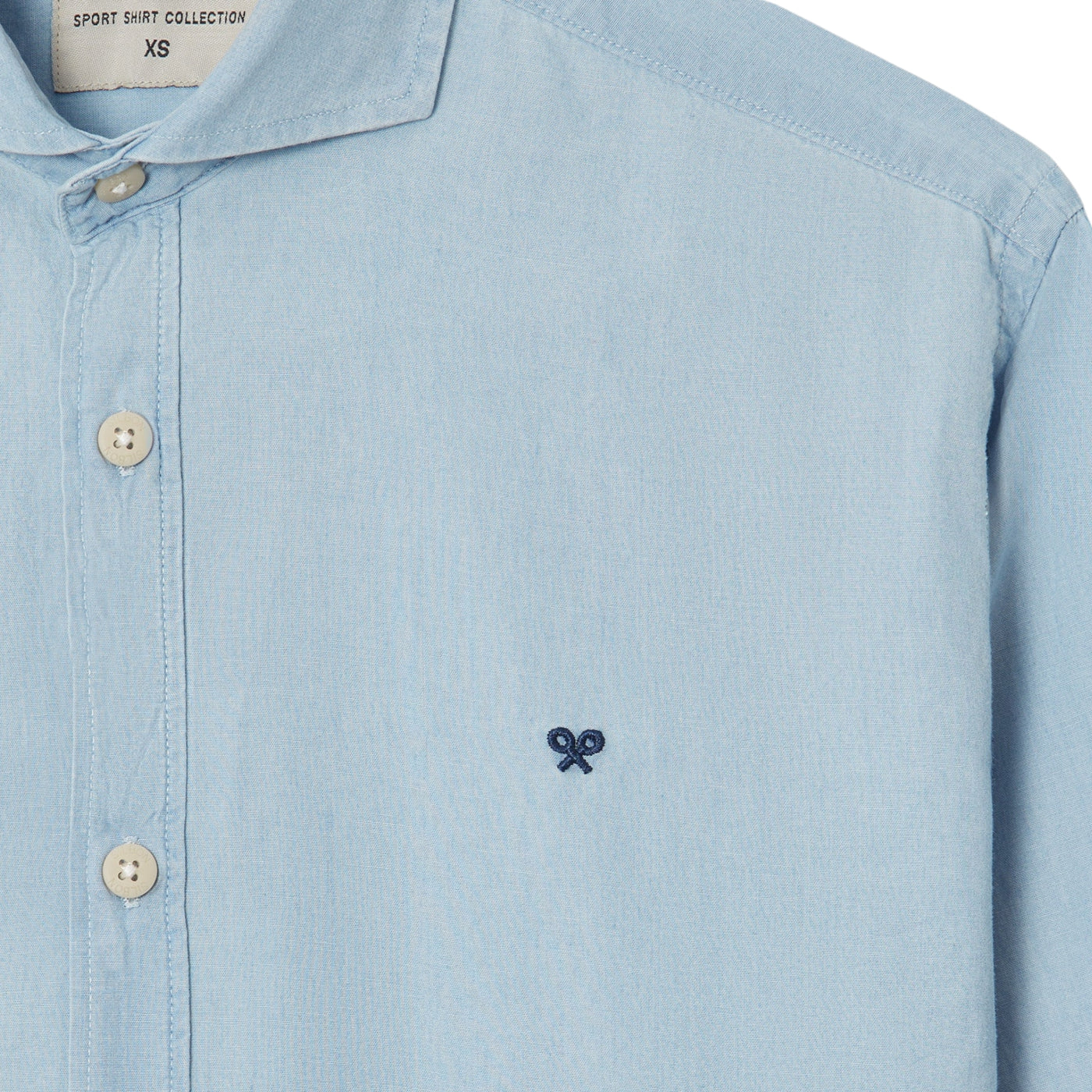 Camisa Sport Denim Cutaway Azul Claro | Silbon · imagen 4