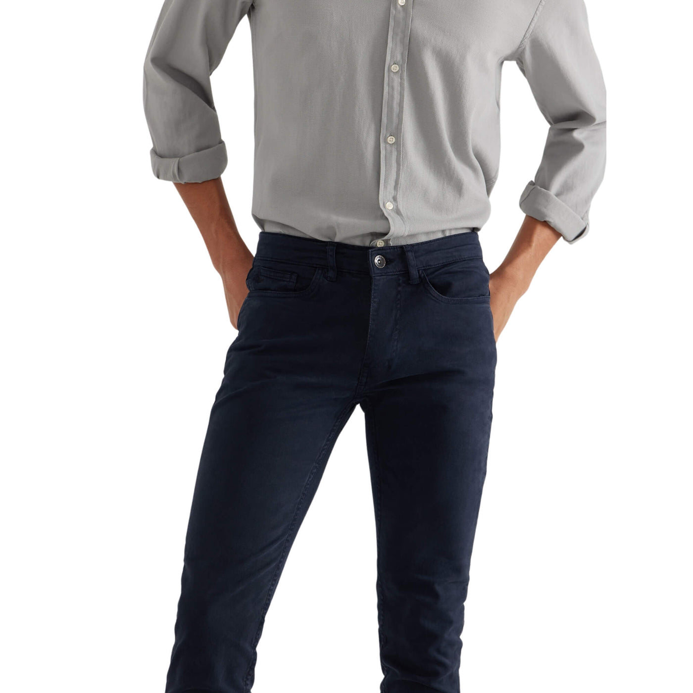 Pantalon Sport Cinco Bolsillos Azul Marino | Silbon · imagen 2