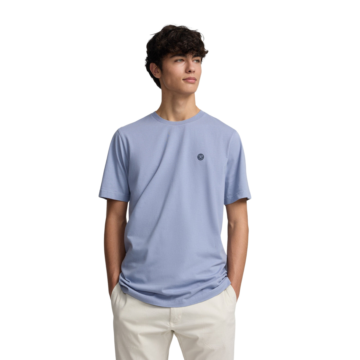 Camiseta Smile Big Azul Medio | Silbon · imagen 2