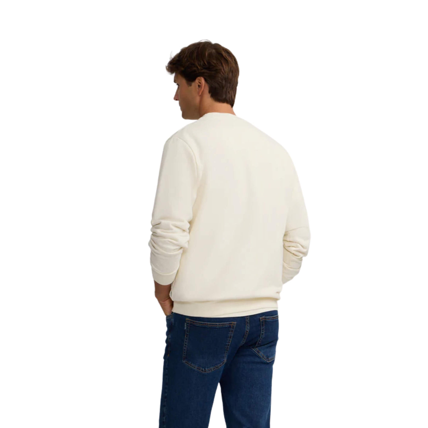 Sudadera Flock Crema | Silbon · imagen 7