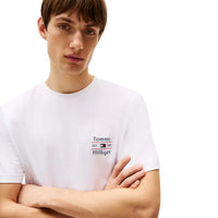Thumbnail for Mw0Mw38622Ybr Camisetas Tommy Hilfiger Hombre Hilfiger Stack Tee