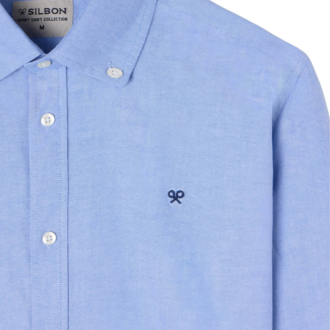 Camisa Sport Oxford Azul Medio | Silbon · imagen 2