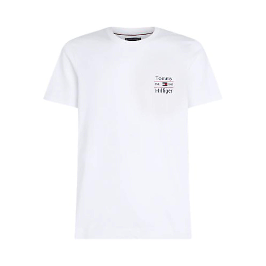 Mw0Mw38622Ybr Camisetas Tommy Hilfiger Hombre Hilfiger Stack Tee