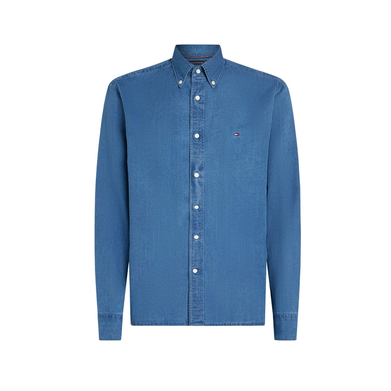 Tommy Hilfiger Camisa Chambray Rf Shirt