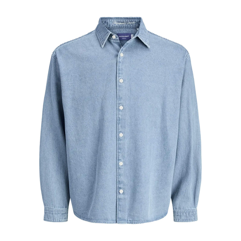 JACK and JONES Camisa Jornorrebro Denim Shirt Ls Sn Blue | Jack & Jones