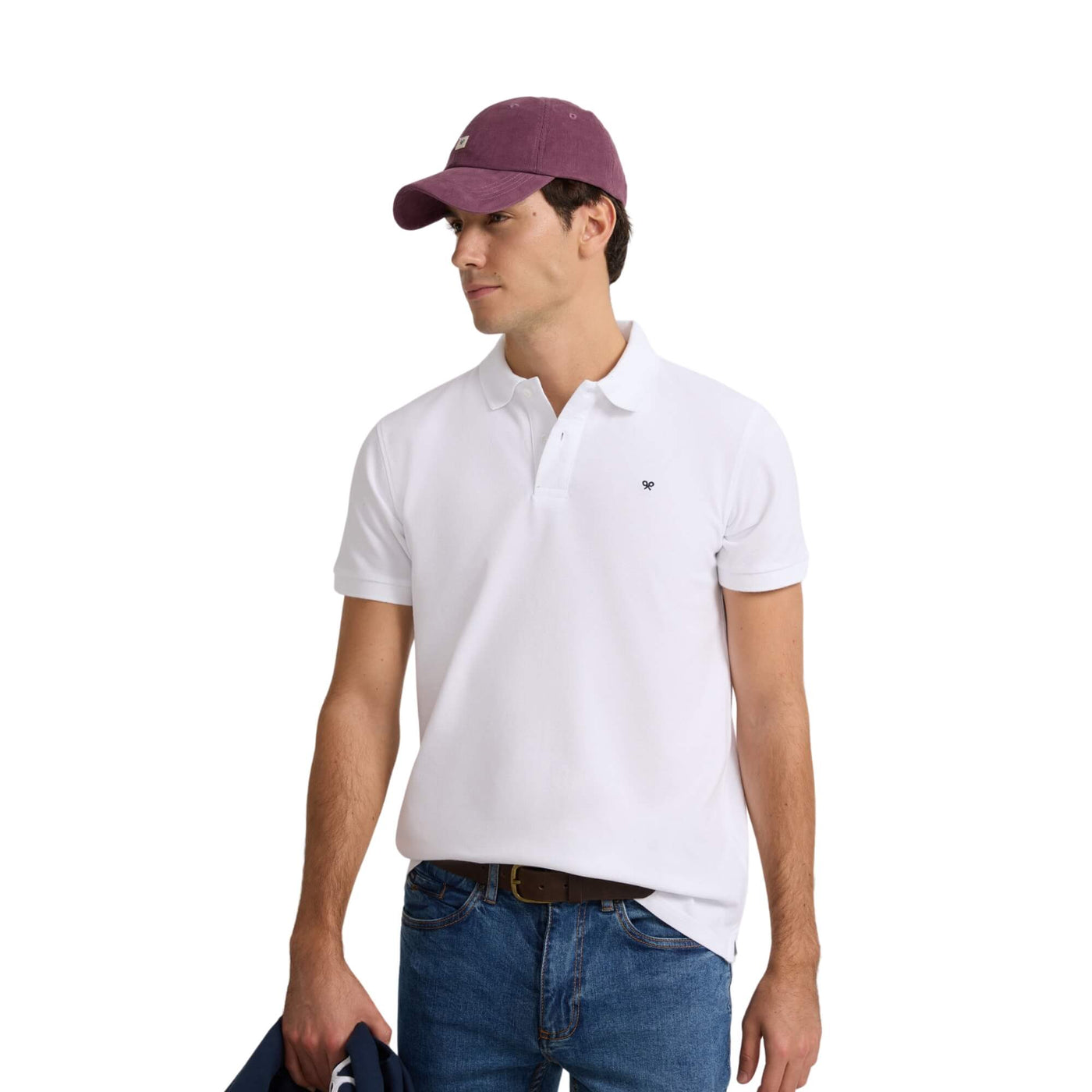 Polo Clasico Liso Blanco | Silbon · imagen 1