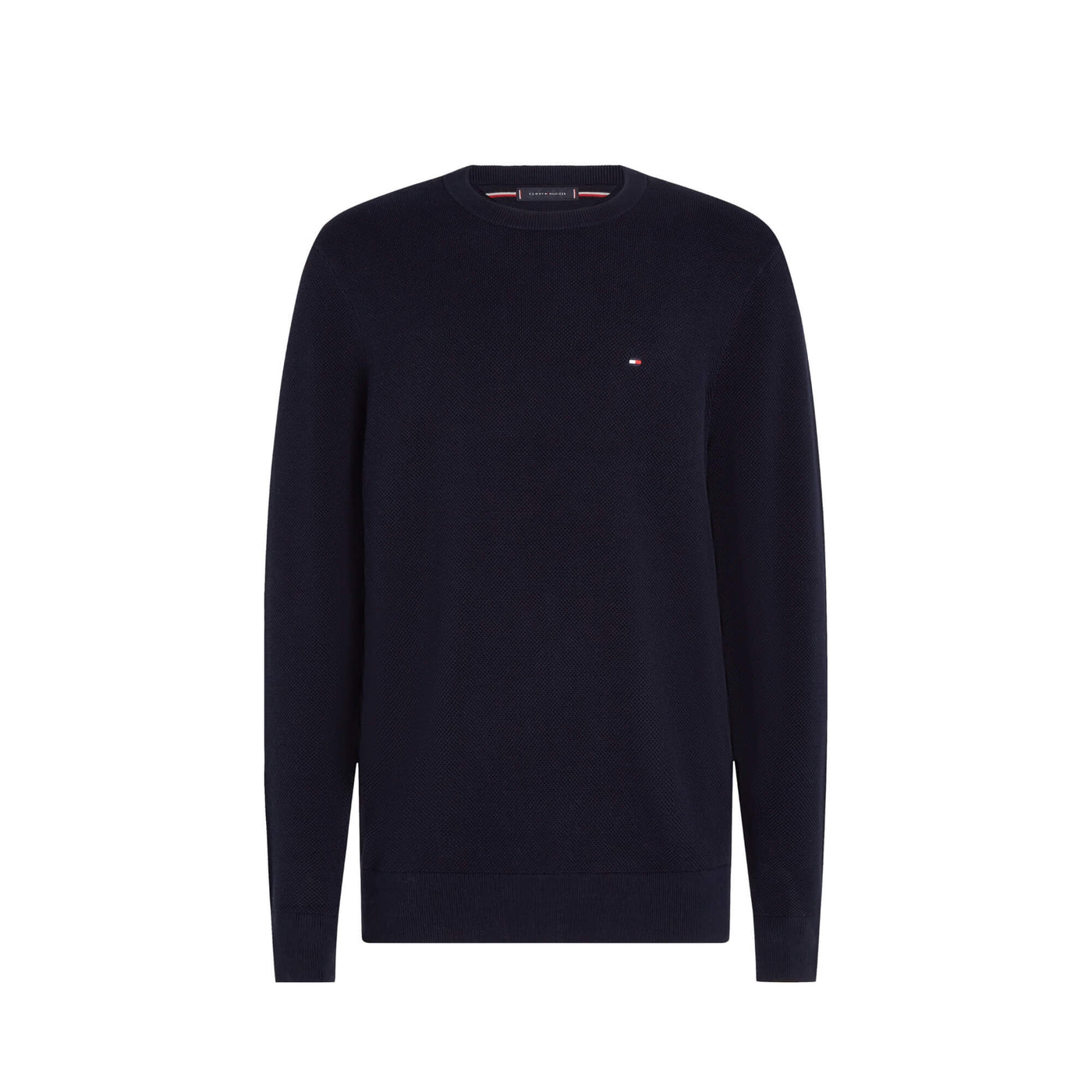 Jersey Tommy Hilfiger Hombre Essential Structure Cuello Redondo - Azul · imagen 1
