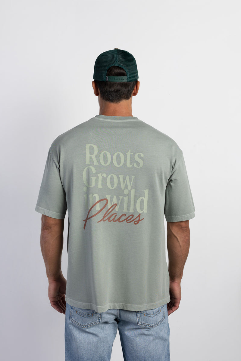 Camiseta Roots Musgo | The Boston Brand