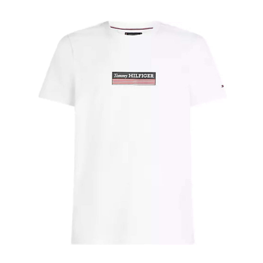 Mw0Mw38079Ybr Camisetas Tommy Hilfiger Hombre Hilfiger Box Tee