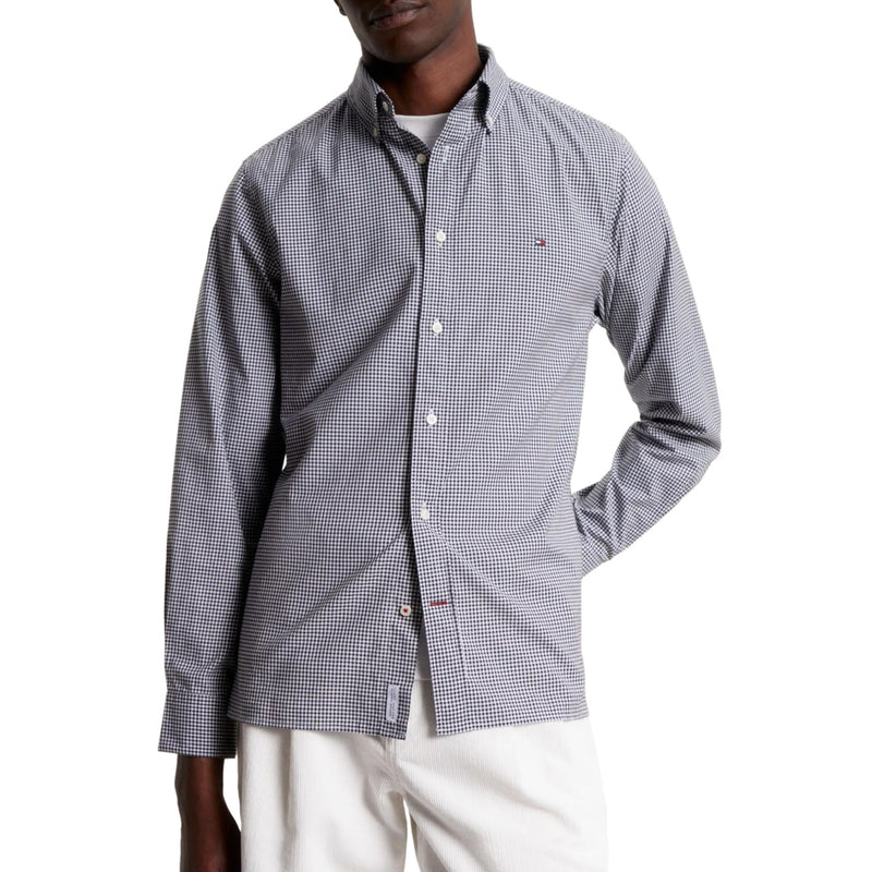 Tommy Hilfiger Camisa Nat. Soft Flex Gingham Rf Shirt