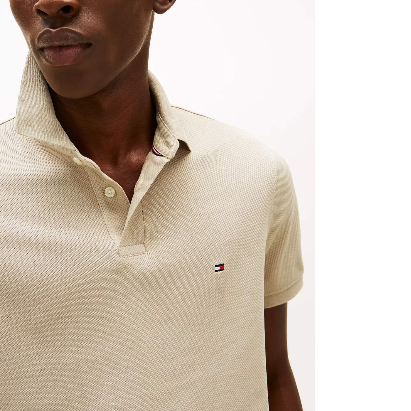 Polo Tommy Hilfiger Hombre 1985 Regular Piqué Amarillo · imagen 6
