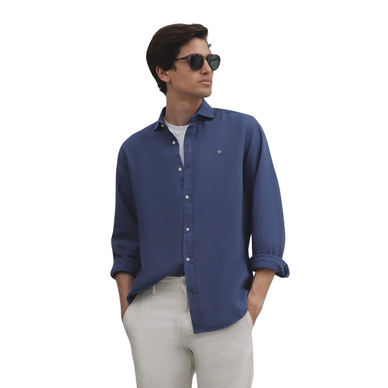 Camisa Sport Soft Azul Indigo | Silbon