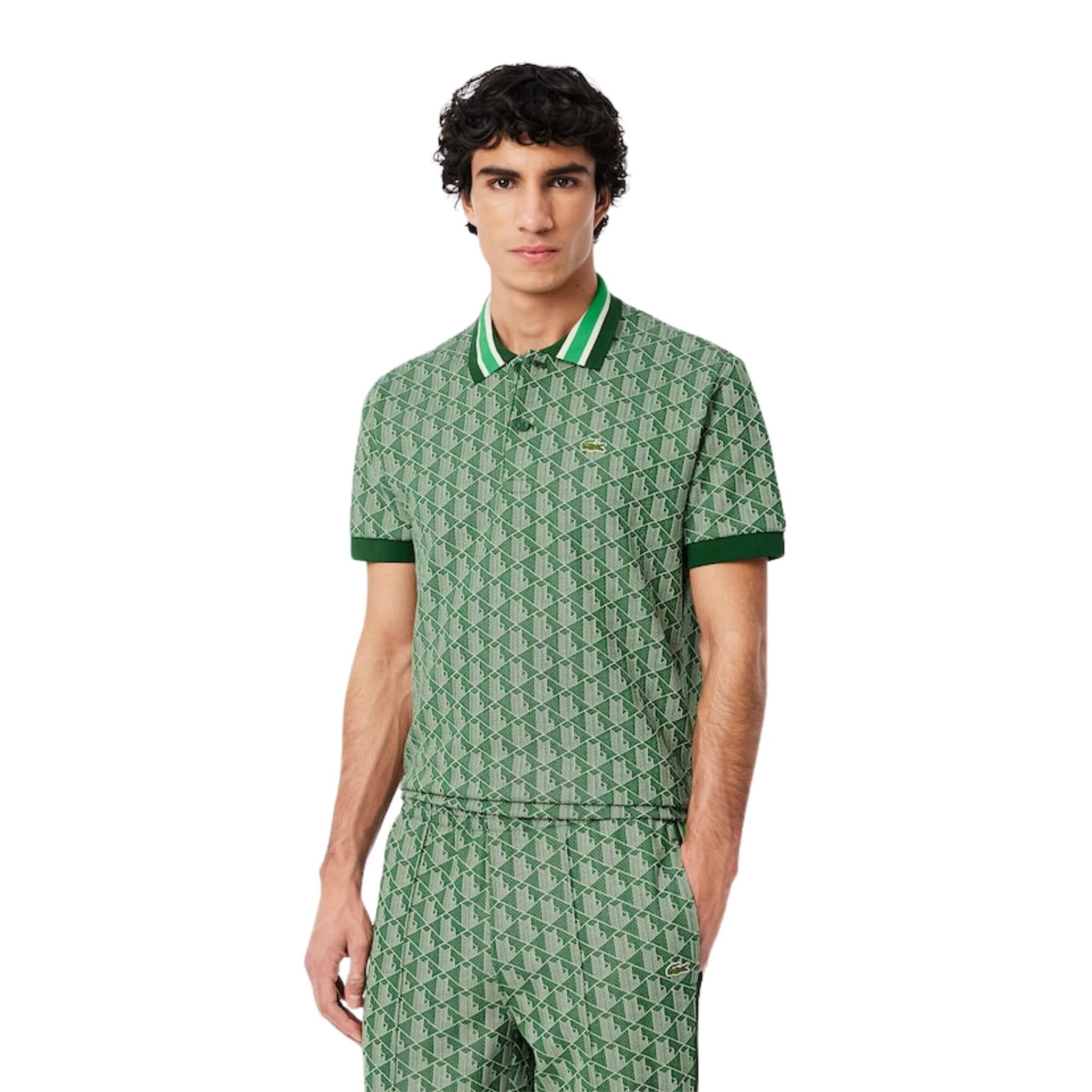 Polo Short Sleeved Ribbed Collar Shirt | Lacoste · imagen 1