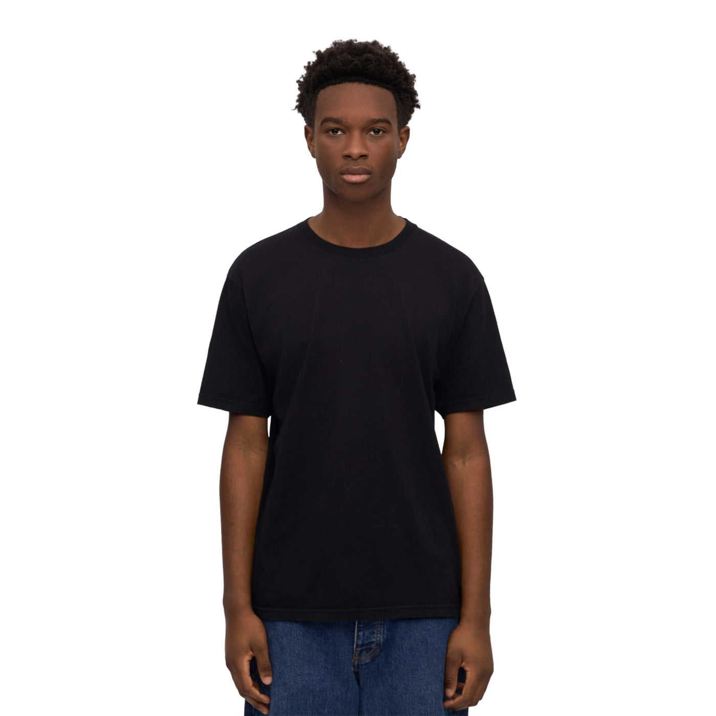 Camiseta Colorful Standard Hombre Classic Organic Negro · imagen 3