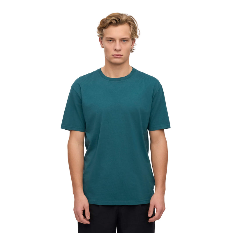 Camiseta Colorful Standard Hombre Classic Organic Verde