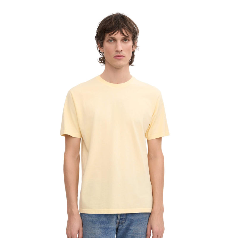 Camiseta Colorful Standard Hombre Classic Organic Amarillo