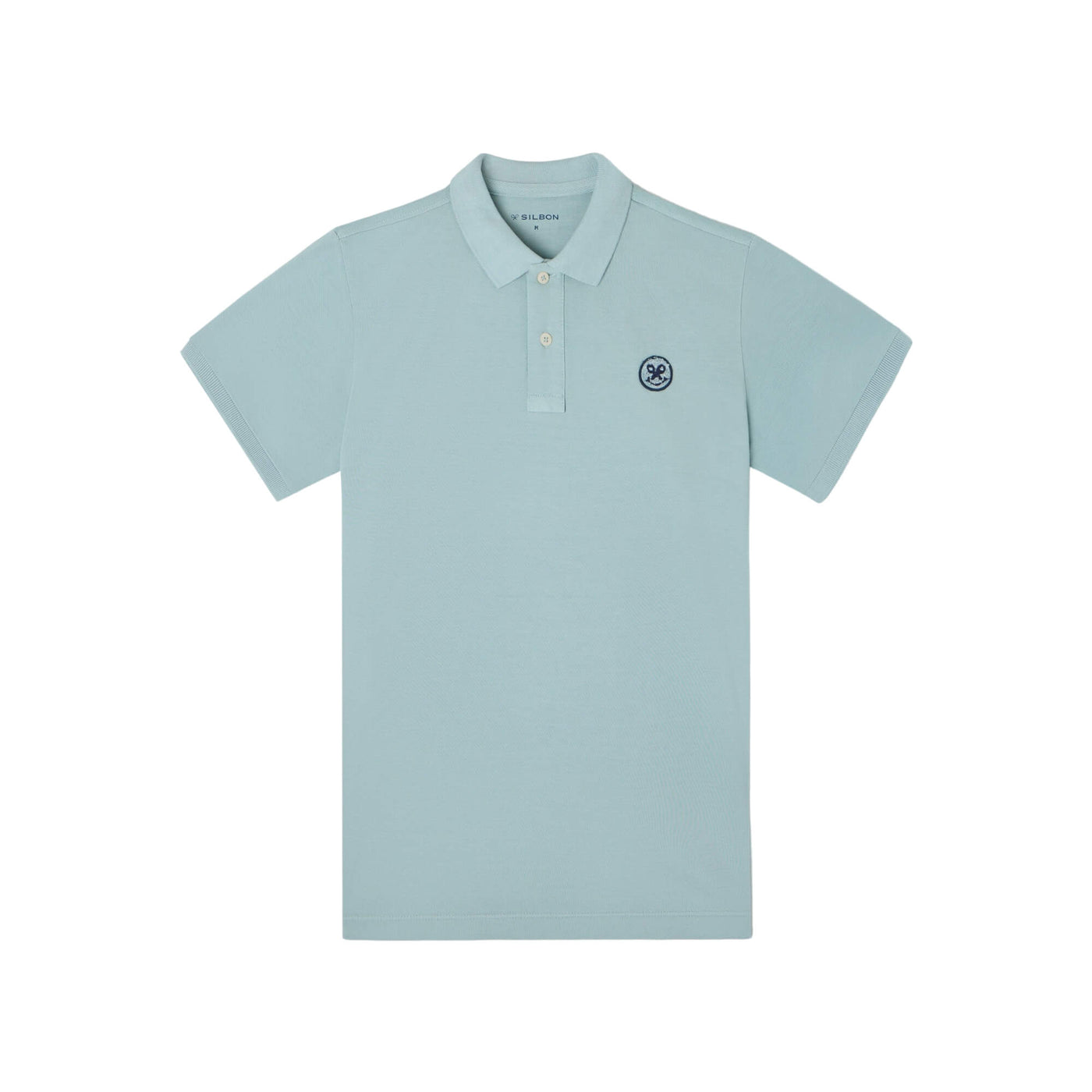 Polo Clasico Raqueta Smile Celeste | Silbon · imagen 1