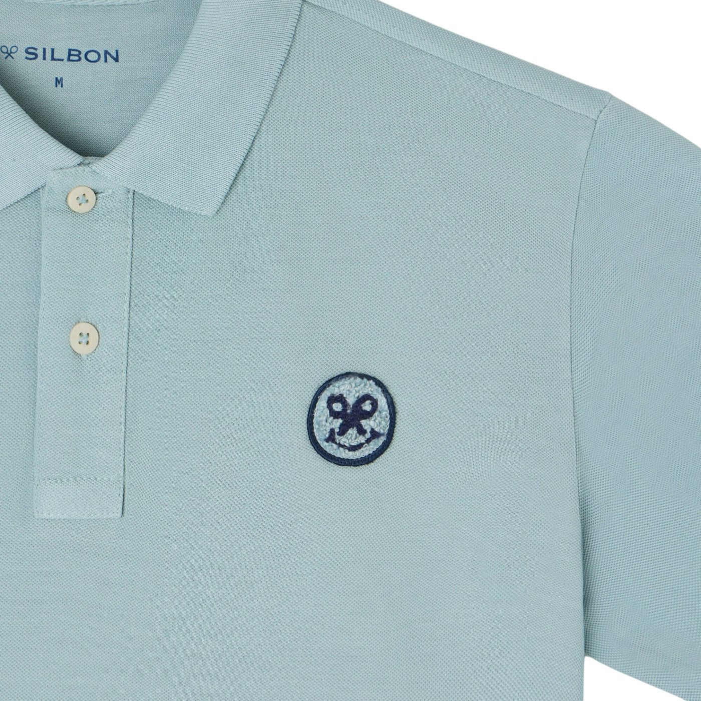 Polo Clasico Raqueta Smile Celeste | Silbon · imagen 2