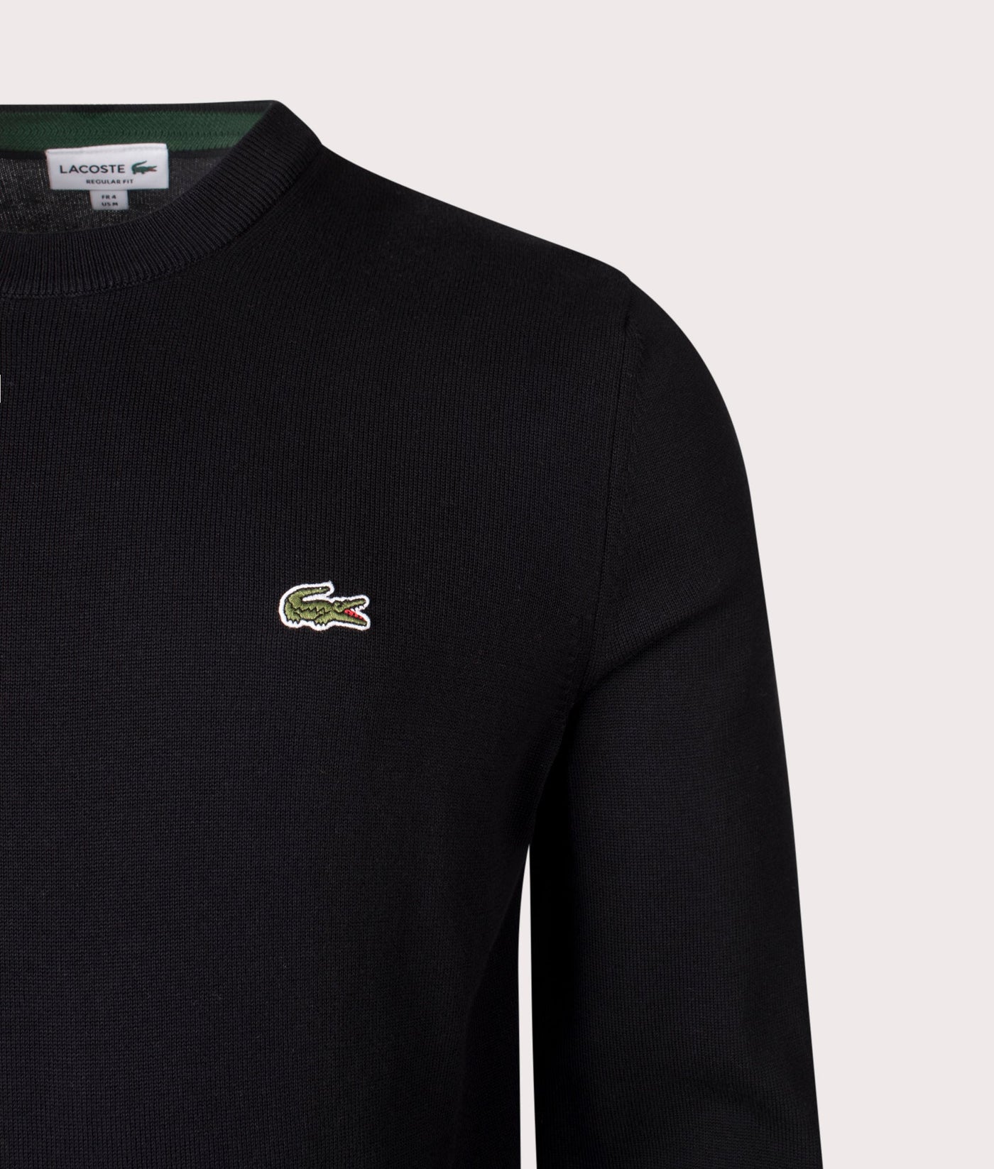 Jersey Cuello Redondo Monocromo Beige (Six Cookie) AH1985 | Lacoste · imagen 2