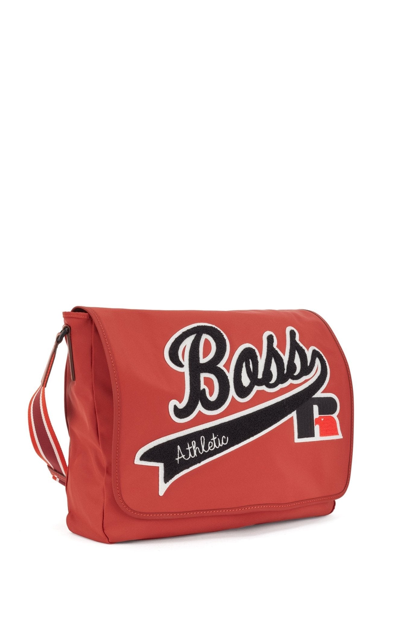 Bolso Messenger L_Ra 10230704 01 | Boss · Gris Rojo · imagen 3