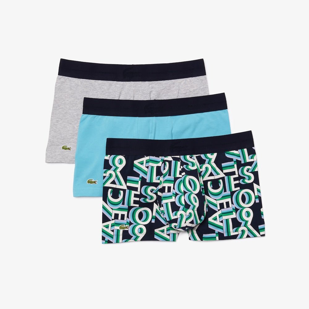 Calzoncillos 5H7619Vxb Boxer Pack Trunk Azul | Lacoste · imagen 1