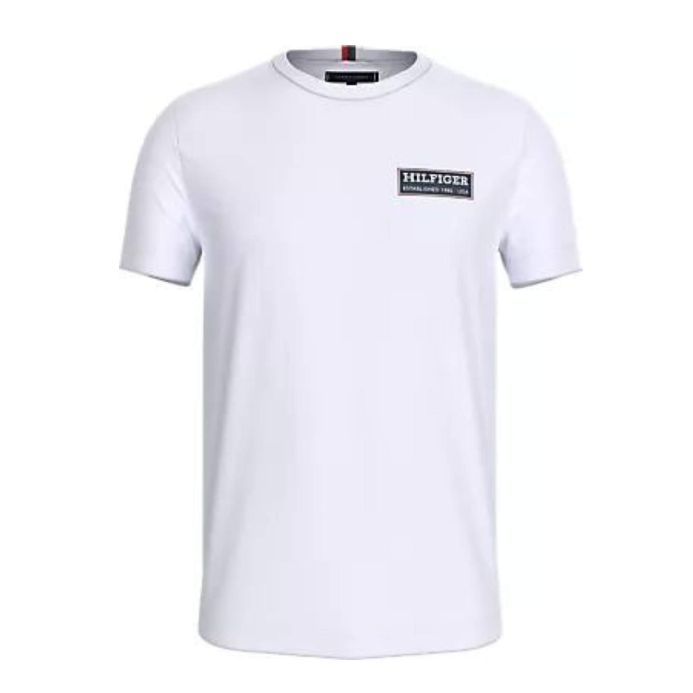 Camisetas Tommy Hilfiger Hombre Printed Badge Tee · Blanco · imagen 1