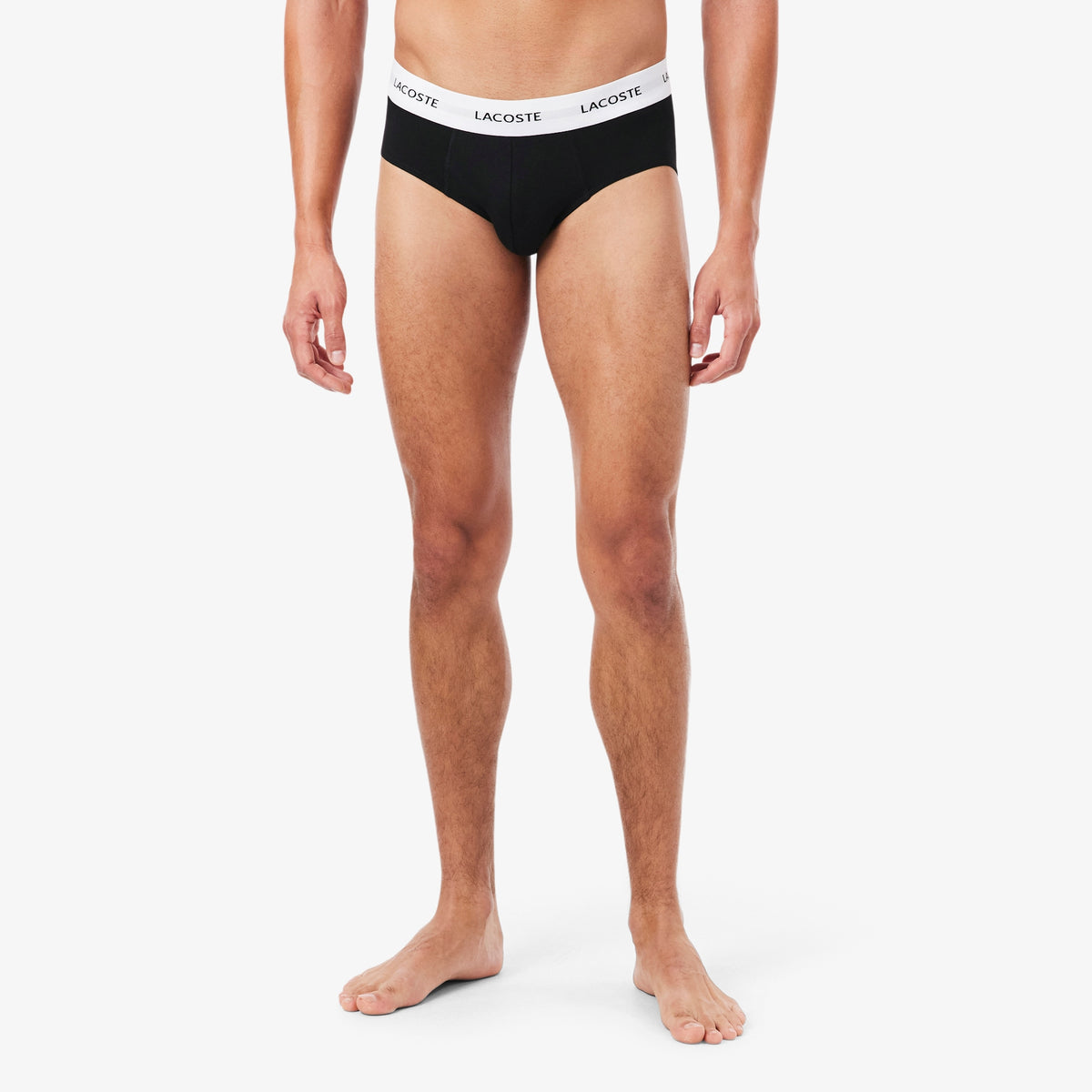 Pack 3 Slips Algodón Stretch Negro/Verde-Azul Marino 8H5702 | Lacoste · imagen 3