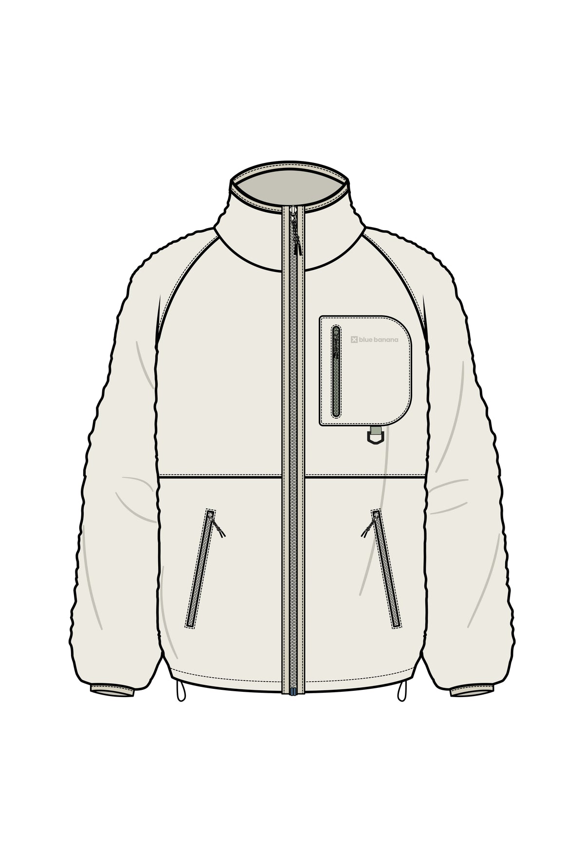 Chaqueta Core Blanco Roto | Blue Banana · imagen 1