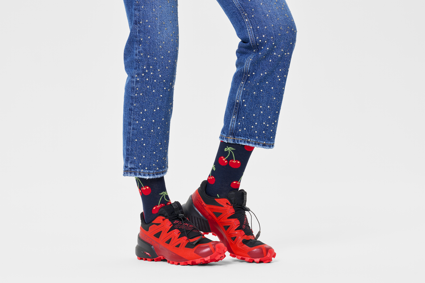 Calcetines Cherry Sock · Happy Socks Hombre · imagen 2