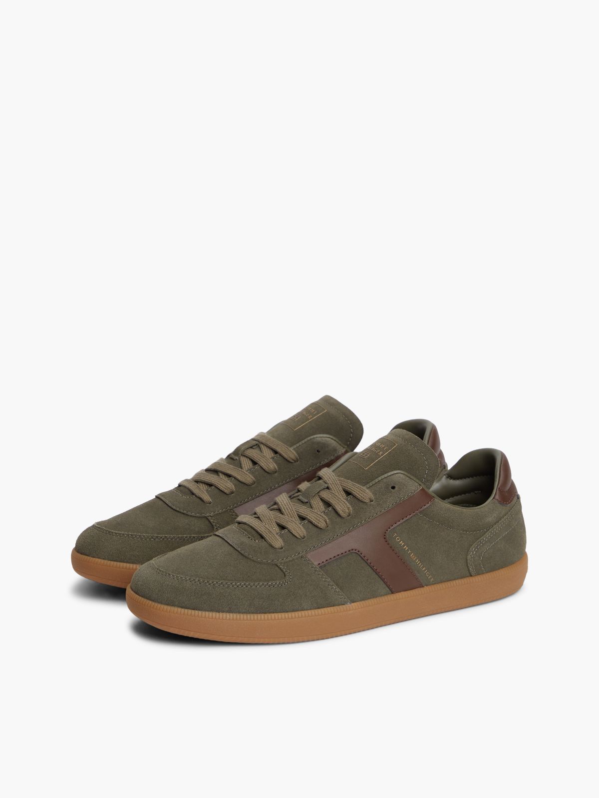 Zapatillas TH Tribeca Ante Verde Oliva | Tommy Hilfiger · imagen 2