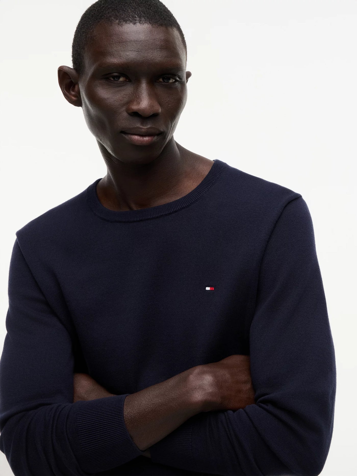 Tommy Hilfiger Jersey Core Essential Cotton Crew Neck · Negro · imagen 3