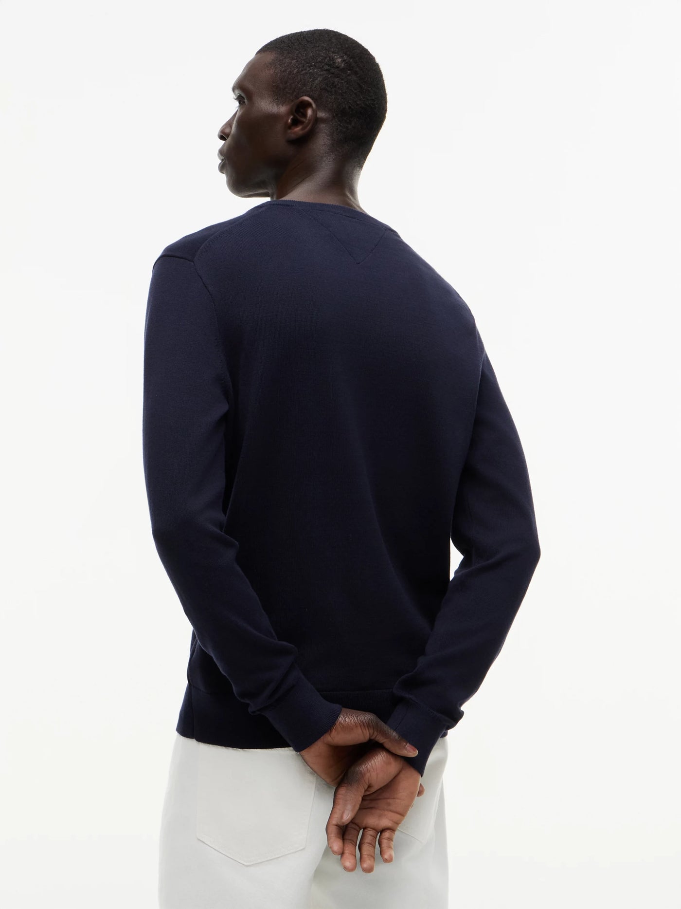 Tommy Hilfiger Jersey Core Essential Cotton Crew Neck · Negro · imagen 4