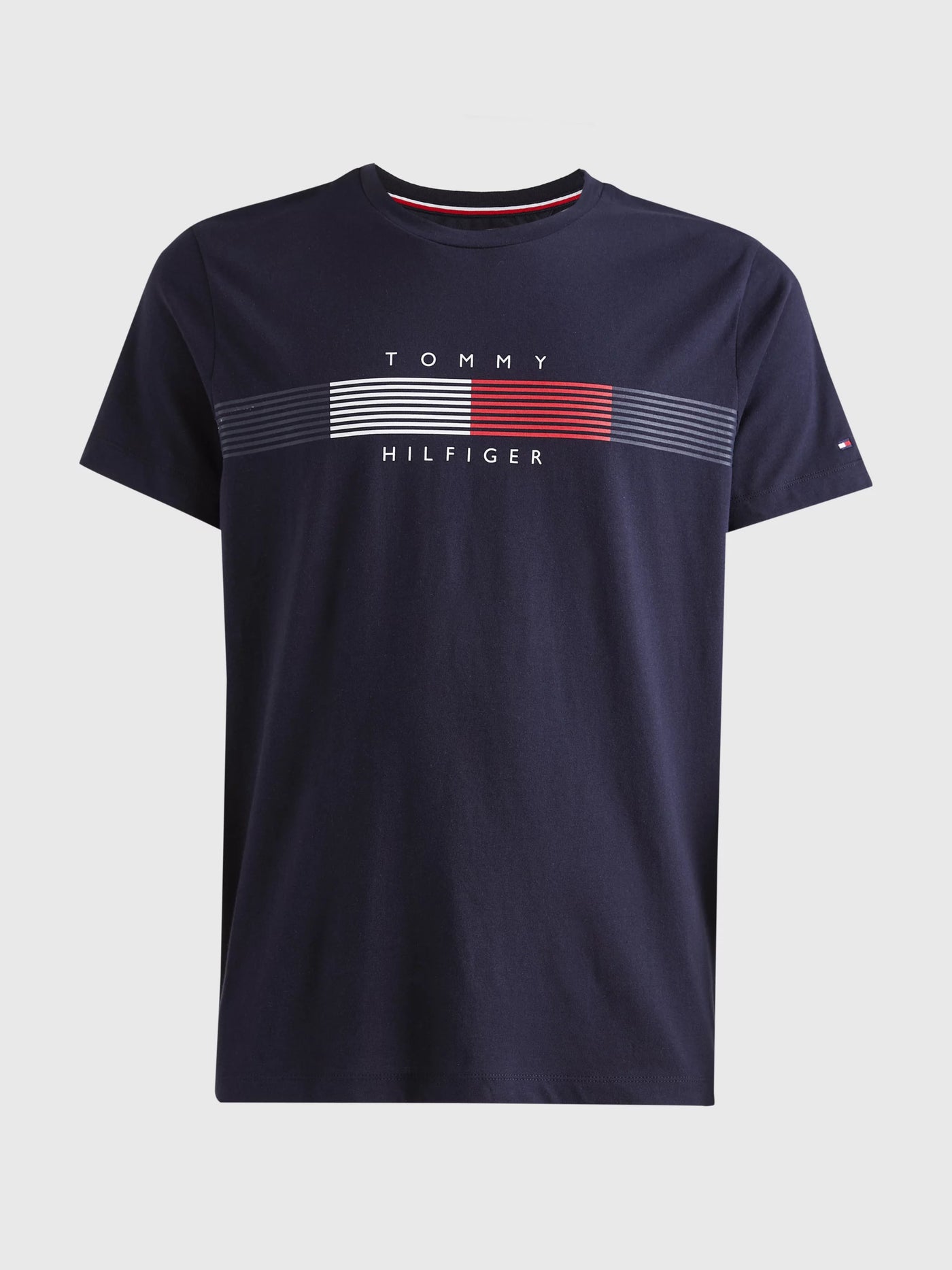 Camisetas Tommy Hilfiger Hombre Chest Corp Stripe Graphic Tee · imagen 5